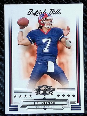 J.P. Losman - 2006 Donruss Threads #144 - Buffalo Bills
