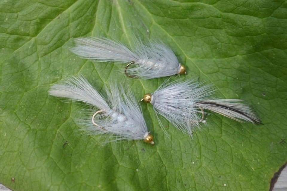 3 St. Goldkopf TROUT-BUSTER Streamer # 8 Forellen-Killer-See-Teich-Fluß Put&Take - Bild 1 von 1