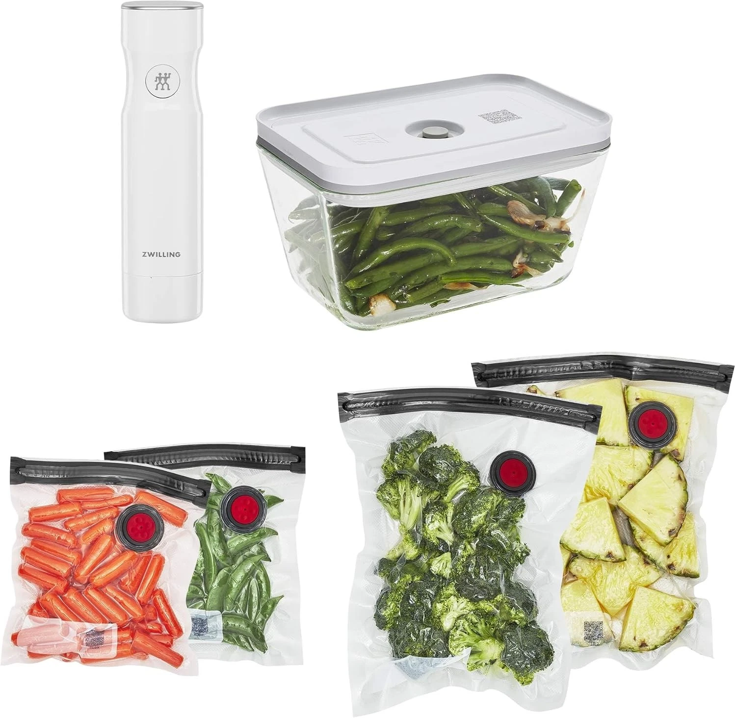 Fresh & Save Vacuum Sealer Machine Starter Set W/ Airtight Food Storage