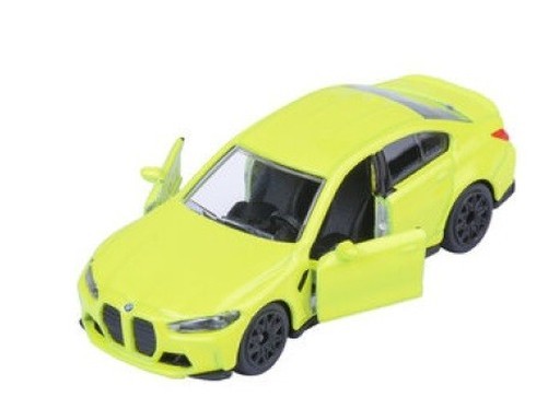 Majorette 8502100004 BMW Premium Cars BMW M3 G80 Yellow Diecast 1:64 New