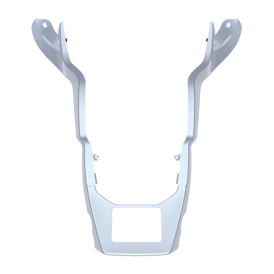 Kit de alerón carenado metálico plateado Advanblack Atlas para Harley Road Glide FLTRX Foto 4 de 4