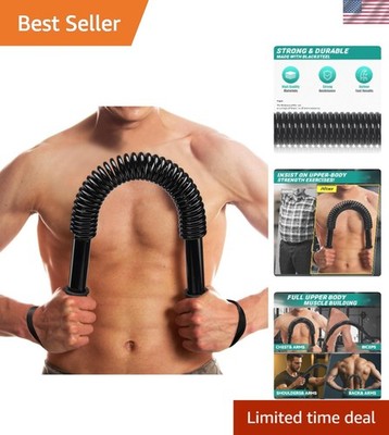 Power Twister Bar - 77 lbs Resistance for Upper Body Strength Training
