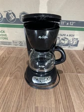 Mr. Coffee 5-Cup Programmable Coffee Maker - Black