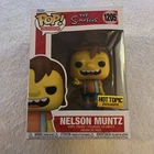Funko Pop! Television The Simpsons Nelson Muntz Hot Topic Exclusive