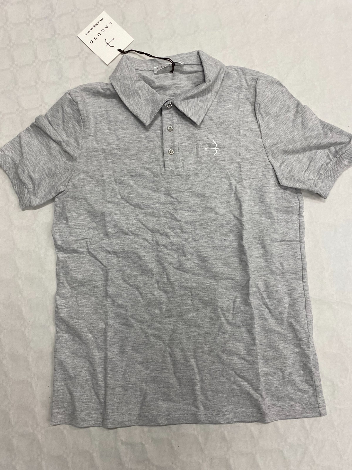 Polo Laguso RICHY Grey taille XL vêtement de sport équestre anti-transpiration