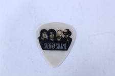 Guitar Pick with Advertising Logo Sierra Shame Name and Photo on Front