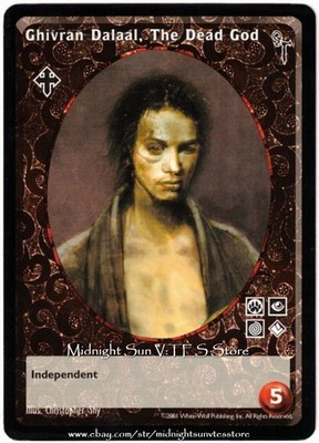 Ghivran Dalaal, The Dead God Ravnos Final Nights V:TES VTES Vampire CCG