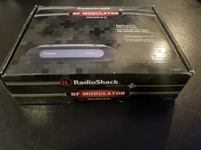 Radio Shack RF Modulator 15-2526 TV Converter A/V to Coaxial Cable New Open Box