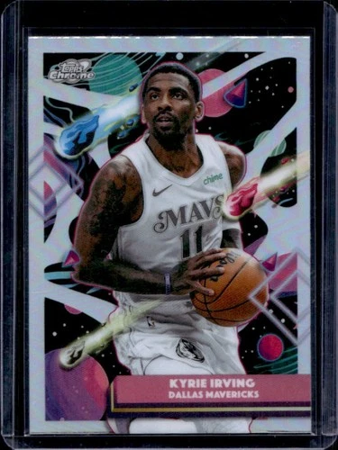 2025-26 Topps Cosmic Chrome Kyrie Irving Refractor #158 Mavericks