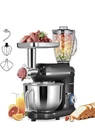 3 in 1 Stand Mixer with 6 Quart Stainless Steel Bowl, 650W
