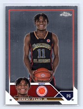 Jeremy Fears Jr. 2023 Topps Chrome McDonald's All American #65