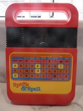 Vintage Retro Speak and Spell "Kahootz 09624" Electronic Learning Game working.