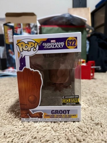 Funko Pop! Marvel Guardians of the Galaxy GROOT #622 Ent Earth LE Exclusive