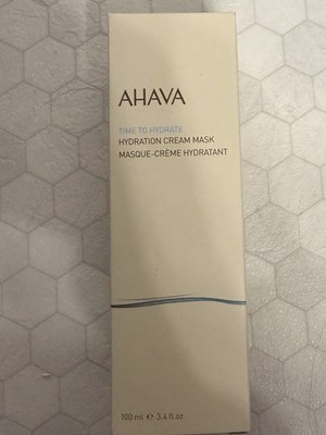 AHAVA Time to Hydrate Hydration Facial Cream Mask, 3.4 fl. oz. New In Box