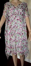 NWT $ 3,450 Authentic DOLCE & GABBANA Multi Floral Silk Dress 38