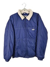 Vintage Nike Y2k Youth Blue Nylon Puffer jacket Size 16 XL