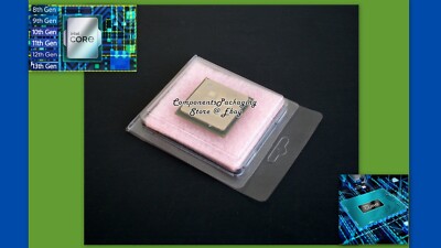 20 Plastic CPU Clam Shell fit Intel i7-8700 i5-8600 i5-8500 i5-8400 8th Gen CPU