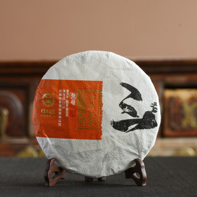 2019 China Tea No. 3 Old Tree Spring Tea Puer Pu'er Tea Cooked Tea 357g Cake