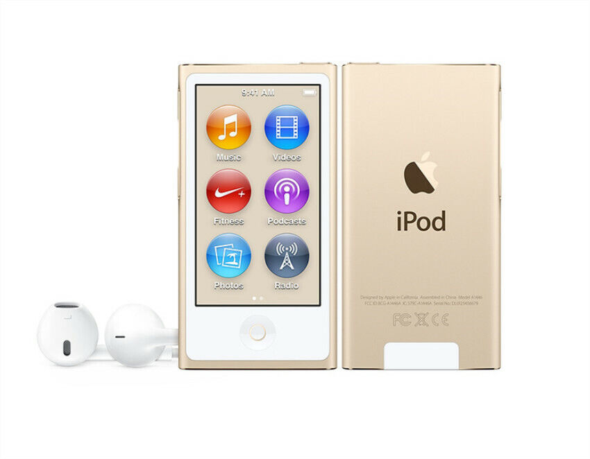 Apple A1446 iPod Nano 7th Generation 16GB - Gold for sale Apple A1446 iPod Nano 7th Generation 16GB - Gold for sale