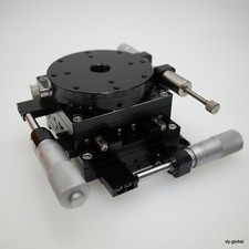 Used Manual Stage X, Y, Θ Rotary Stage 80X80X63 STA-I-500=5G41
