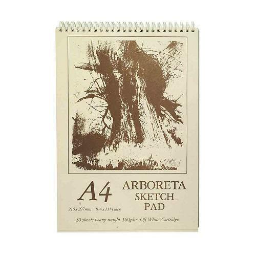 Cartucho blanco ARBORETA Art Pad 30 hojas/160 gm - A4 - Imagen 1 de 1
