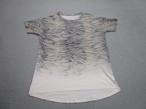AllSaints Shirt Damen Small Tiger Tygr Cori Relaxed Baggy Loose Oversized Big