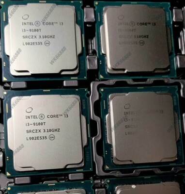 9 generation Intel Core i3-9100T 3.10GHz desktop SRCZX LGA 1151 CPU ...
