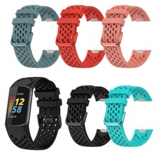 For Fitbit Charge 5 6 Strap Band Wristband Watch Replacement Silicone Watch Band
