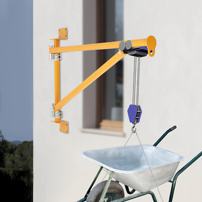 200kg Crane Bracket Alloy Steel Hoist Bracket Wall Mount Crane Swing Arm Bracket