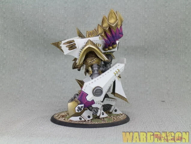 120mm Warmachine WDS painted The Protectorate of Menoth Judicator a6 - Image 3 of 4