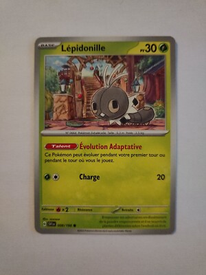 Pokemon Karte - Lepidonylus 008/198 - Scharlach und Lila EV1