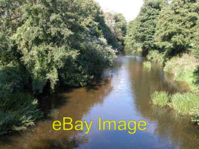 The River Monnow viewed from Tregate Bridge For many miles to t c2006