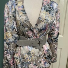 Vintage Floral Blazer Size 8