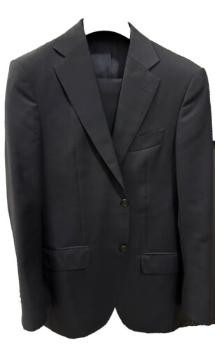 Suitsupply Men's Lazio Slim Wool Blue 2 PC Suit