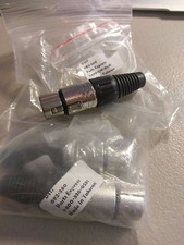 3x 3-Pin Female XLR Mic Microphone Cable Connectors NOS From Taiwan