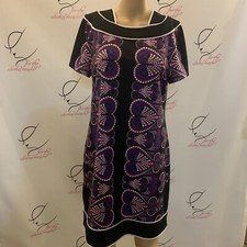 New Directions Size PS.  Fall Winter Shift.  Sheath. Raglan Sleeve. Corded.B59.