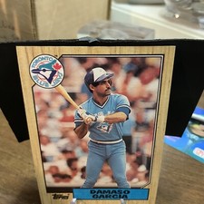 Damaso Garcia 1987 Topps BASEBALL #395 Toronto Blue Jays