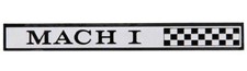 New 1969 - 1970 Ford Mustang Mach 1 Dash Emblem - Decal E-43 C9zz-6304460-ai New 1969 - 1970 Ford Mustang Mach 1 Dash Emblem - Decal E-43 C9zz-6304460-ai