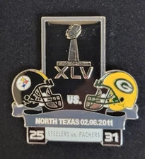NFL Green Bay Packers - Hat Pin - Tie Tack, NEW (Super Bowl XLV Game - 2011)