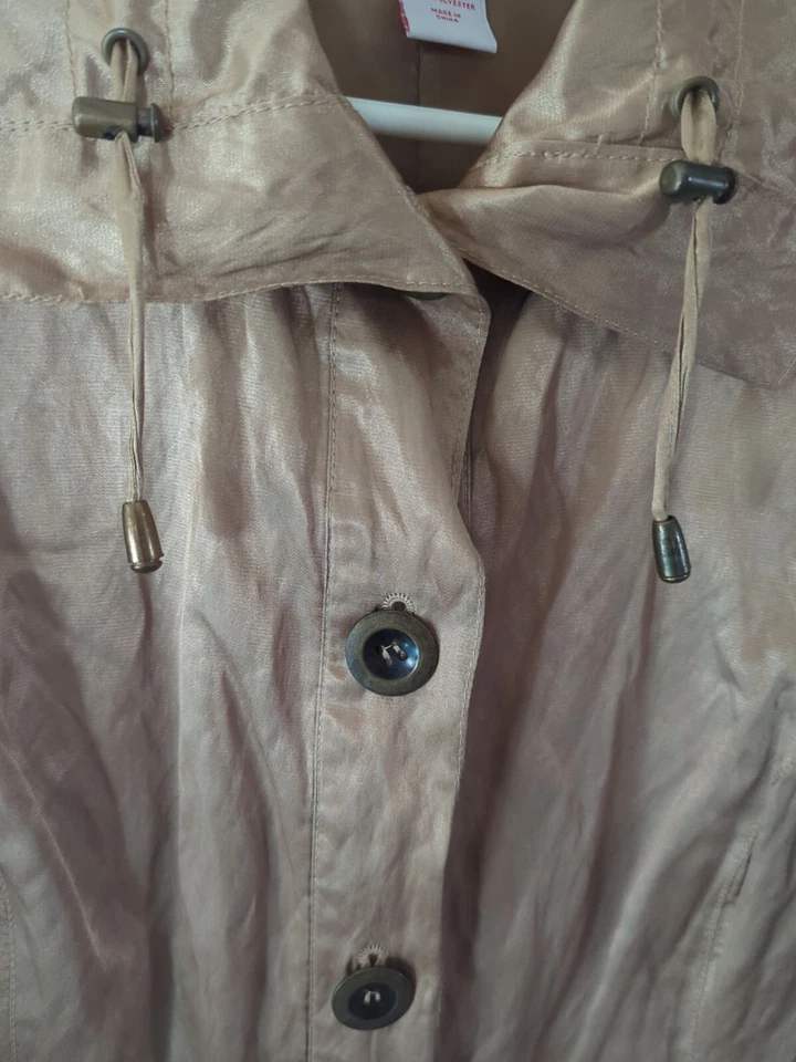 Ruby Road Metallic Gold Button-up Jacket - Image 4 of 4