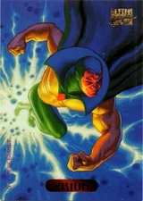 1994 Fleer Marvel Masterpieces Vision #132 Near Mint DNA GAMES