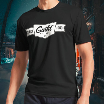 NEW! Guild Guitar Logo Long Sleeve T-Shirt Funny Size S to 5XL