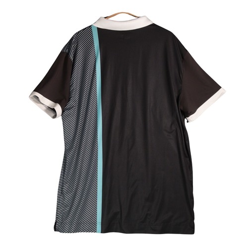 Callaway Polo Shirt Mens XXL Black Golf Blue Striping Opti-Dry X Series 2XL - Picture 5 of 8