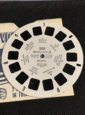Sawyer's Vintage Single view-master Reel 502 Mexico City II Mexico