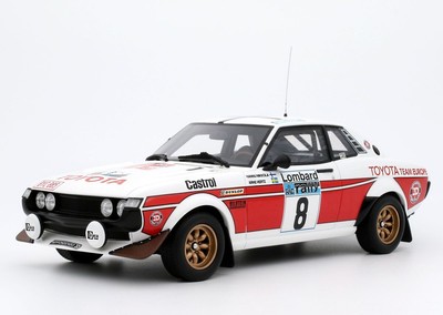 Otto Mobil OTM1044 1/18 Celica RA21 Rac Rallye 1977 #8 2nd Modellauto