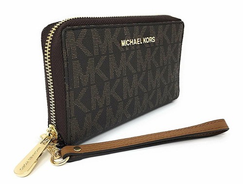 michael kors monogram wallet