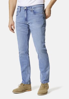 STOOKER HERREN STRETCH JEANS HOSE GLENDALE - skyblue used