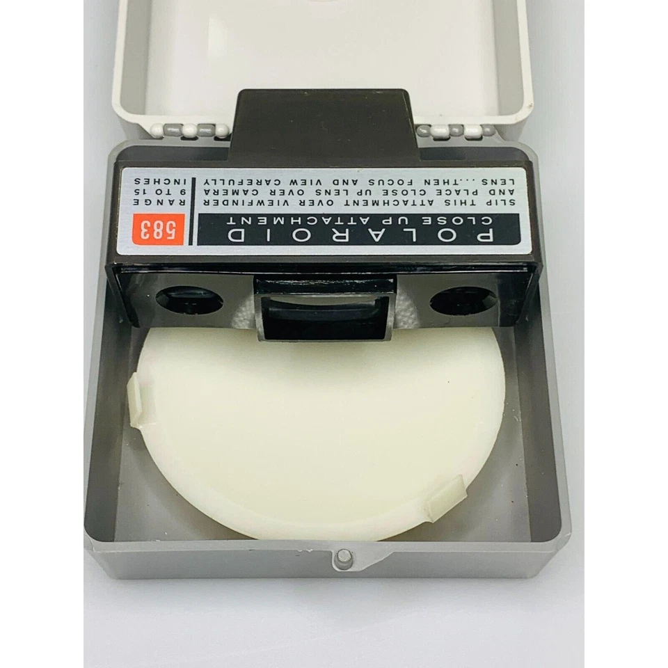 Kit Primer Plano Polaroid Vintage Nº 583 para cámaras Color Pack Foto 4 de 4