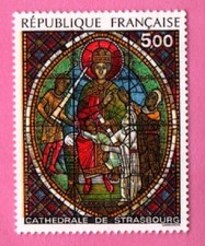 FRANCE - 1985 - YT 2363**MNH - SERIE ARTISTIQUE - VITRAIL STRASBOURG - COTE 3€