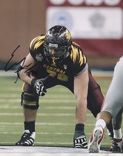 Eric Fisher Central Michigan Hand Signed 8x10 Photo Autographed COA Chiefs 184